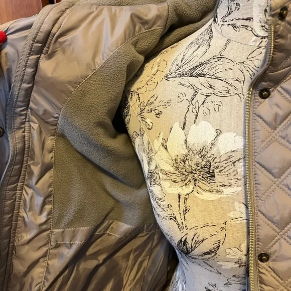 Lucky Brand Women's Quilted Tan Jacket - Picture 7 of 9